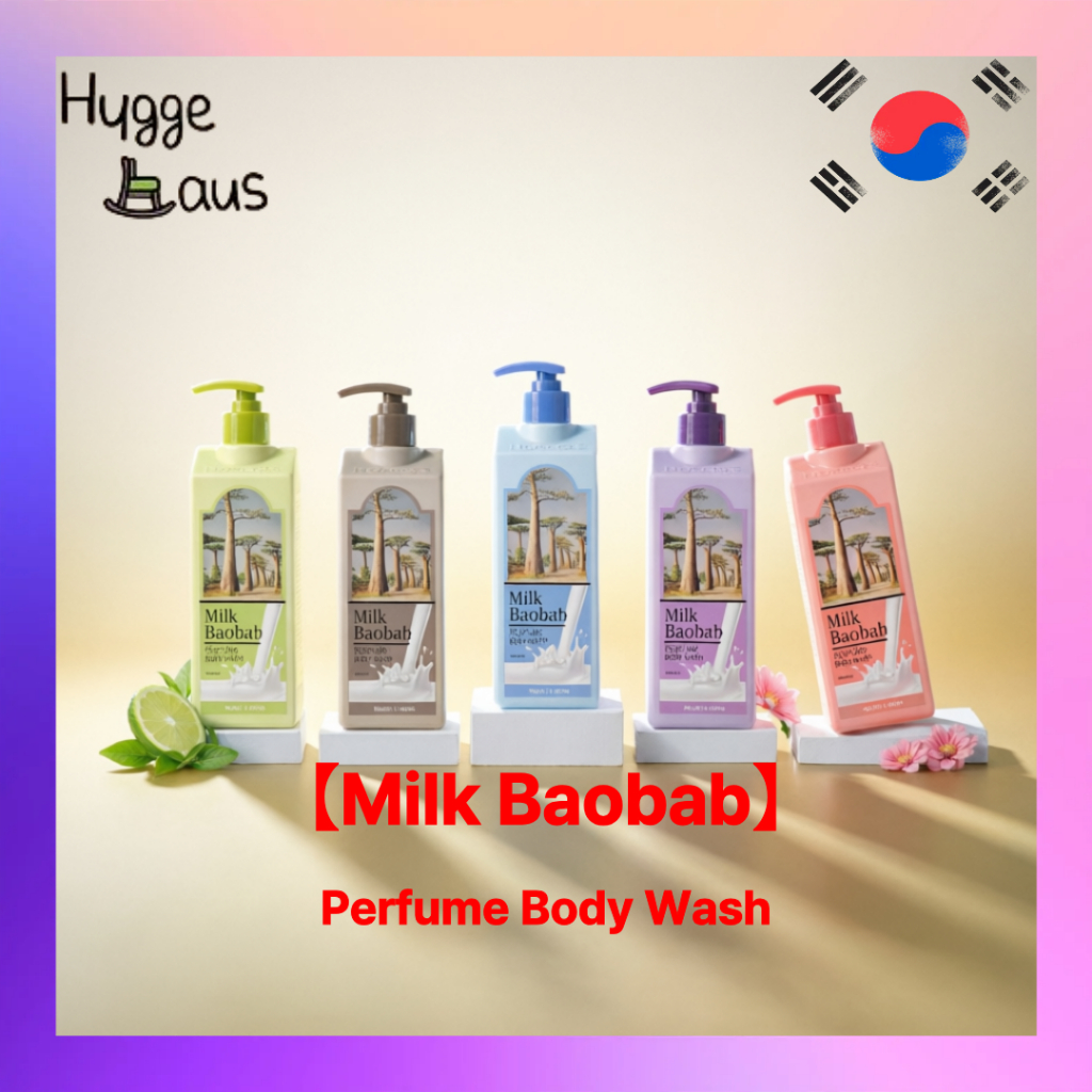【MILK BAOBAB】Liquid Soap 500ml Sabonete Líquido Fórmula Levemente Ácida Limpeza Suave Pele Sensível Daily Care