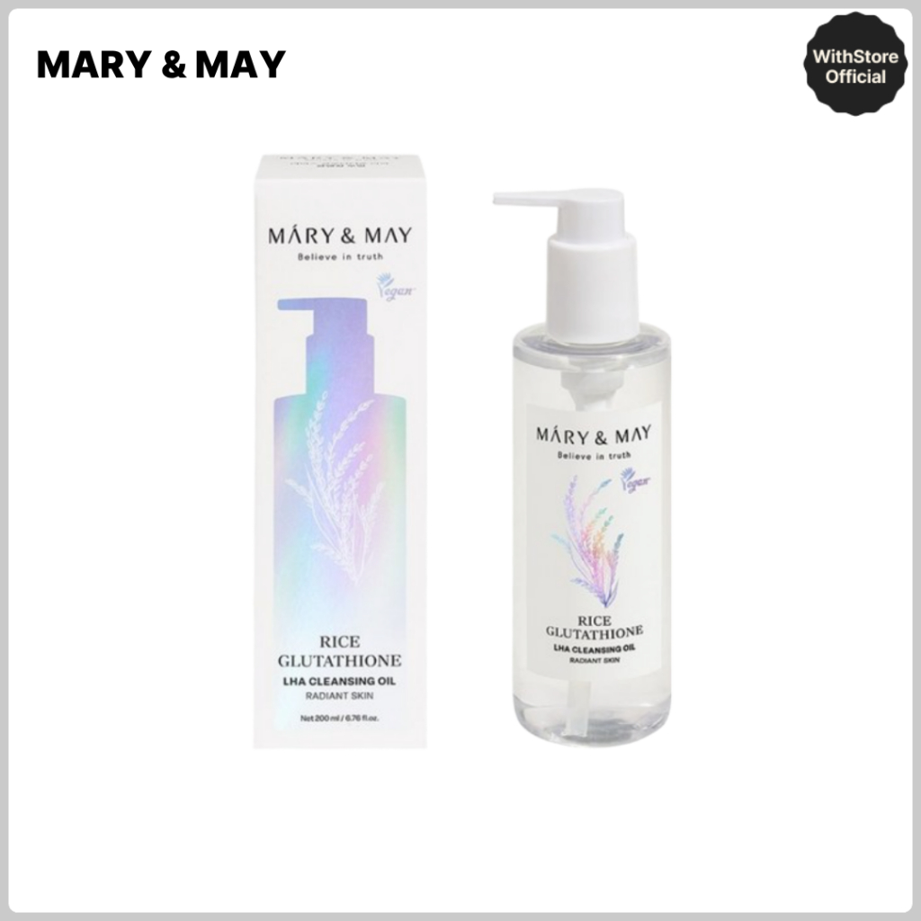[Mary & May] Óleo De Limpeza De Glutationa De Arroz LHA 200ml