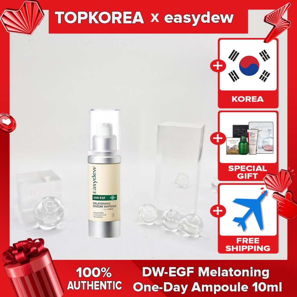 Ampola Easydew DW-EGF Melatoning De Um Dia 10ml TOPKOREA Envio Da Coreia