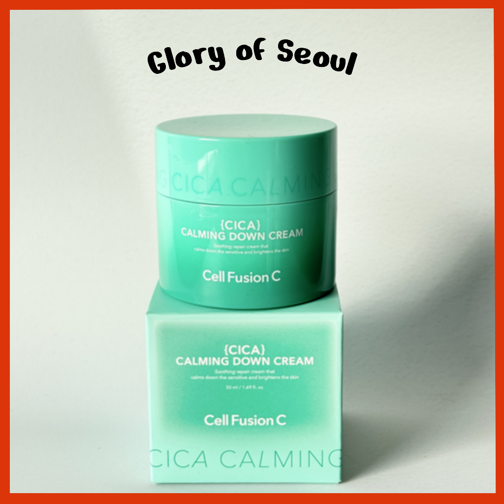 Cell Fusion C Cica Creme Calmante 50ml em Oferta na Shopee