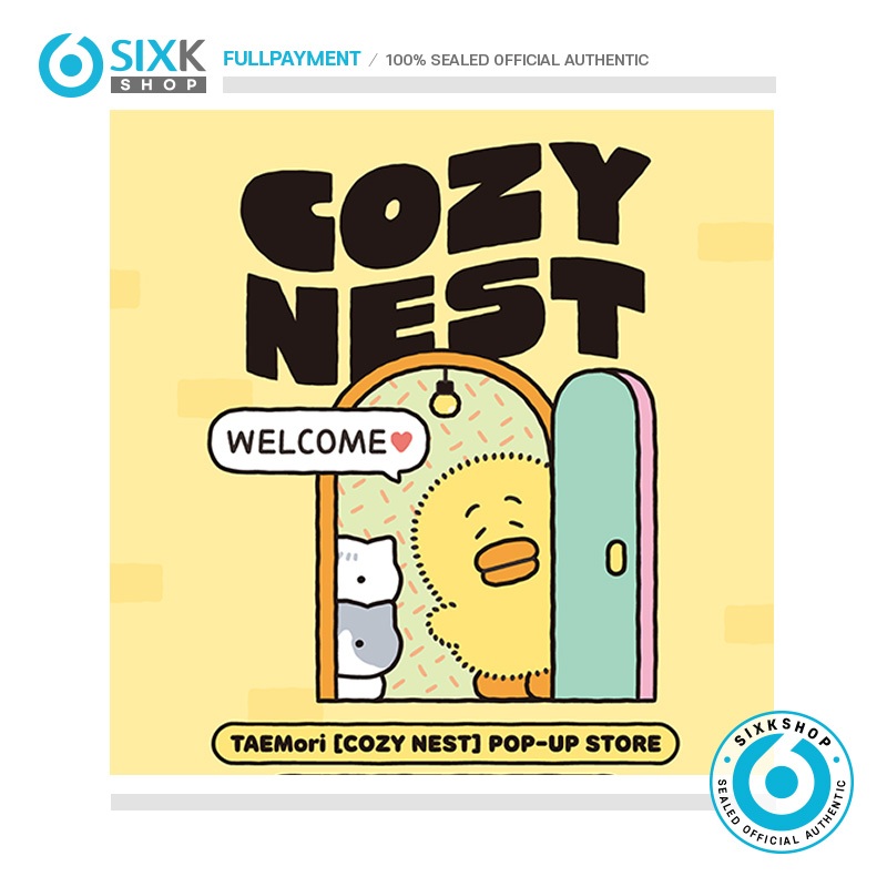 SHINEE TAEMIN x TAEMori [ COZY NEST ] POP-UP STORE OFFICIAL MD 2 em Oferta na Shopee