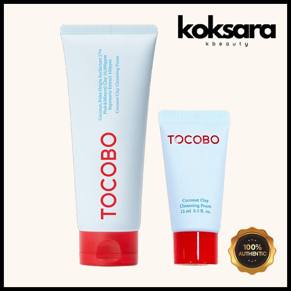 TOCOBO Coconut Clay Cleansing Foam 150ml, 15ml