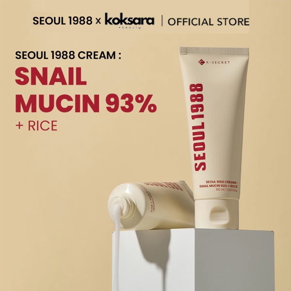 [OFFICIAL] SEOUL 1988 Snail Mucin 93% + Rice 100ml