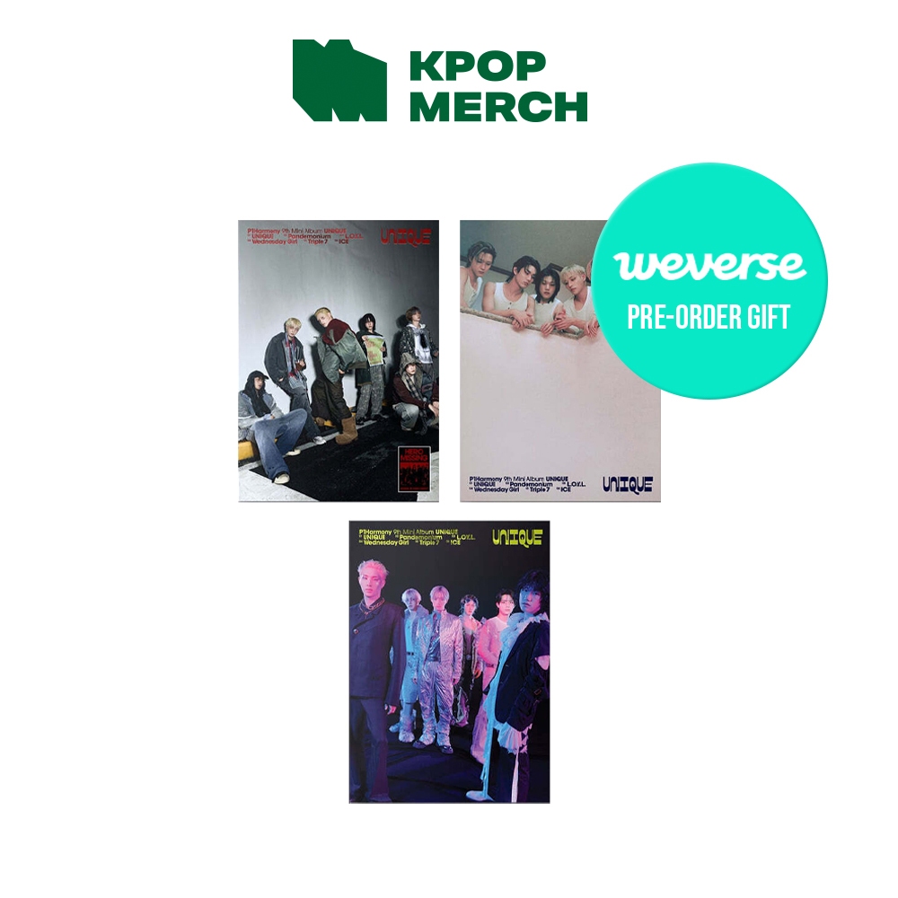 (Weverse POB) P1Harmony -  9th Mini Album [UNIQUE]_Photobook ver. em Oferta na Shopee