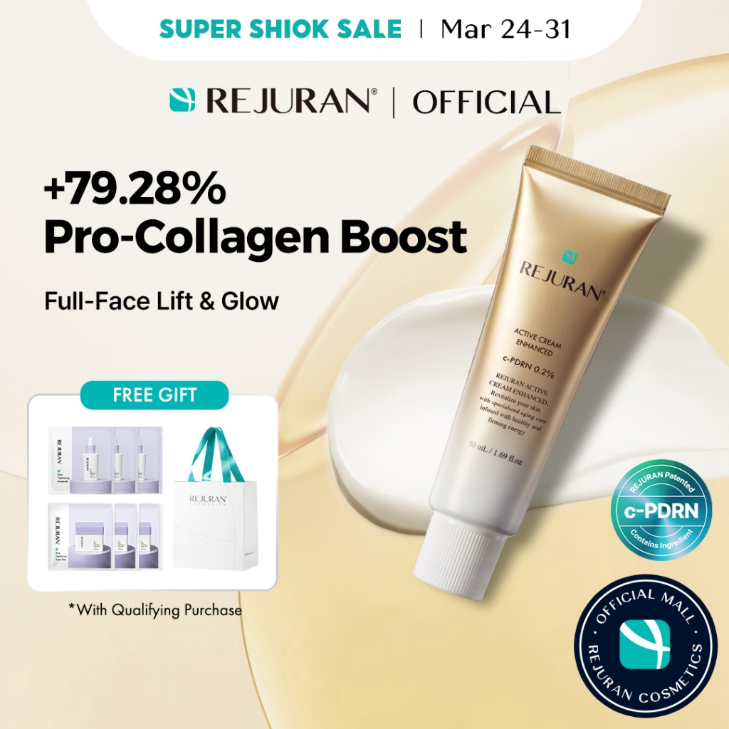 [REJURAN] Creme Ativo Aprimorado 50mL (Active Cream Enhanced 50mL) em Oferta na Shopee