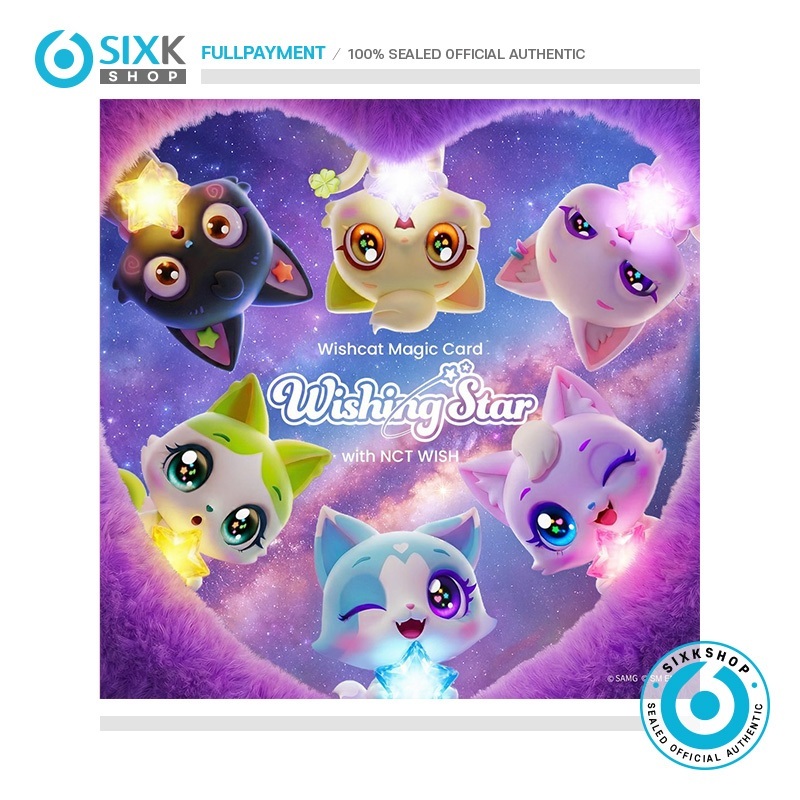 (FREEBIE MUSIC KOREA POB) NCT WISH x WISHCAT Oficial MD 2
