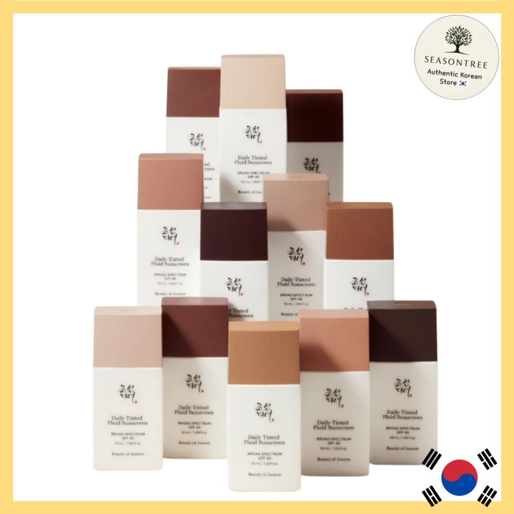 [BEAUTY OF JOSEON] Protetor Solar com Cor Daily Tinted Sun Serum 50ml – FPS 50+ PA++++ | 12 Cores em Oferta na Shopee