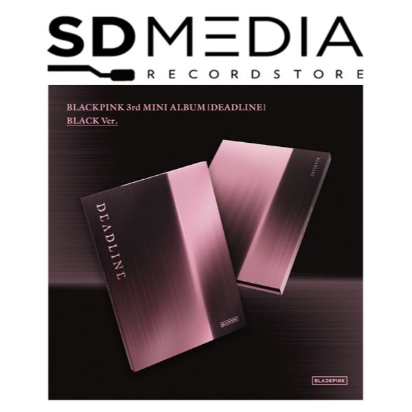 BLACKPINK 3rd Mini Album - DEADLINE (BLACK / PINK)