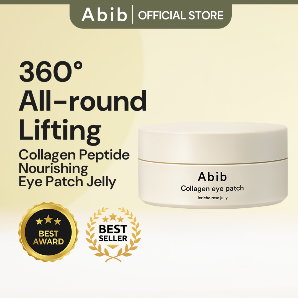 [Abib Oficial] Patches para Olhos de Colágeno Jericho Rose Jelly (60ea)