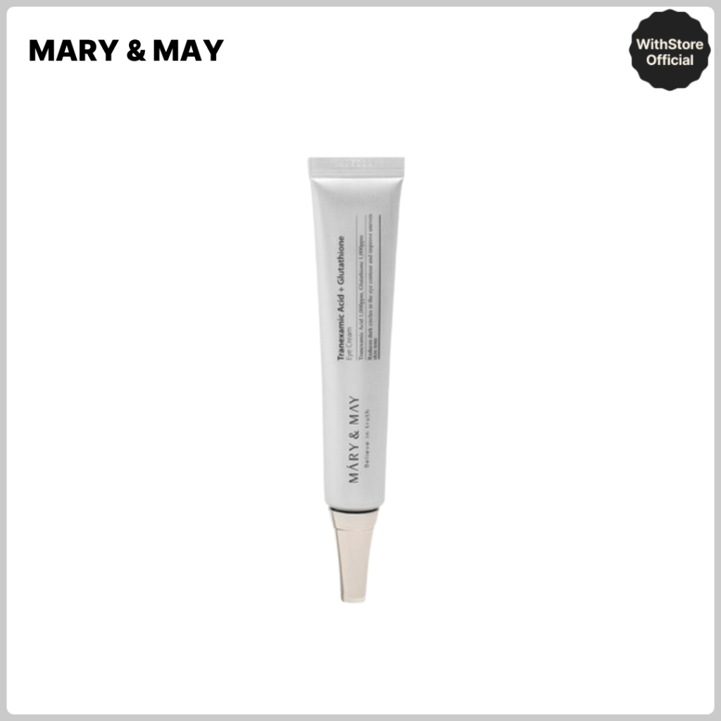 [Mary & May] Ácido Tranexâmico + Creme Para Olhos Glutationa 30ml