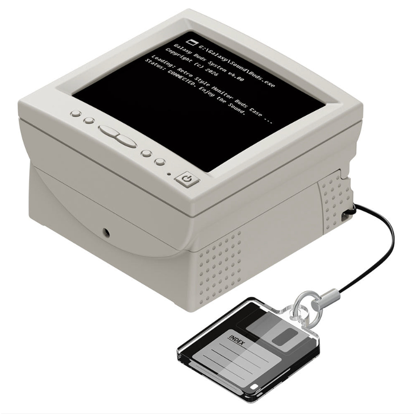 Samsung-Capa Retrô Para monitor CRT galaxy buds 4/4 pro