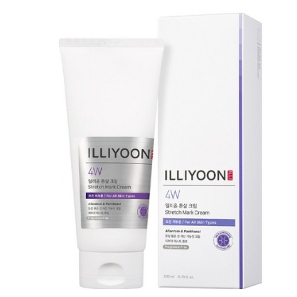 Iliyoon Creme Para Estrias 200ml Corporal Hipoalergênico Gravidez Hidratante Cuidado Firmador Pele Sensível