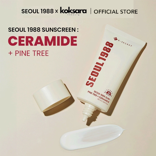 [OFFICIAL] SEOUL 1988 Sun Pine Tree + Ceramide 50ml em Oferta na Shopee