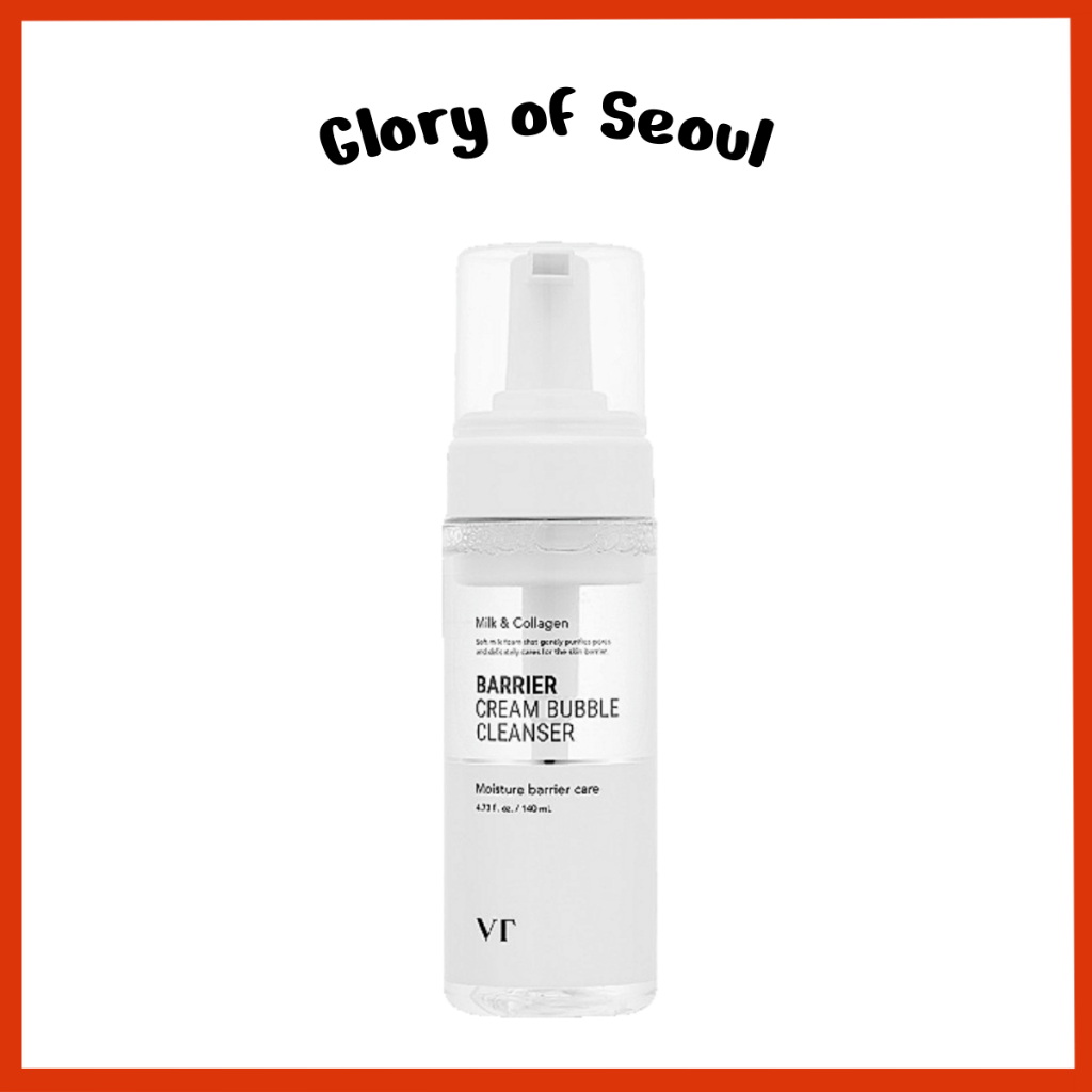 [NEW] VT COSMETICS Barrier Cream Bubble Cleanser 140ml em Oferta na Shopee