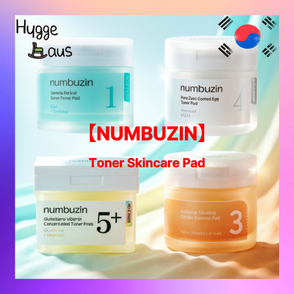 [NUMBUZIN] Toner Pad Cica Calming Radiance Glutationa 70un Facial Care Korean Skincare
