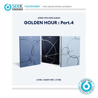 ATEEZ 13th Mini Album GOLDEN HOUR : Part.4 em Oferta na Shopee