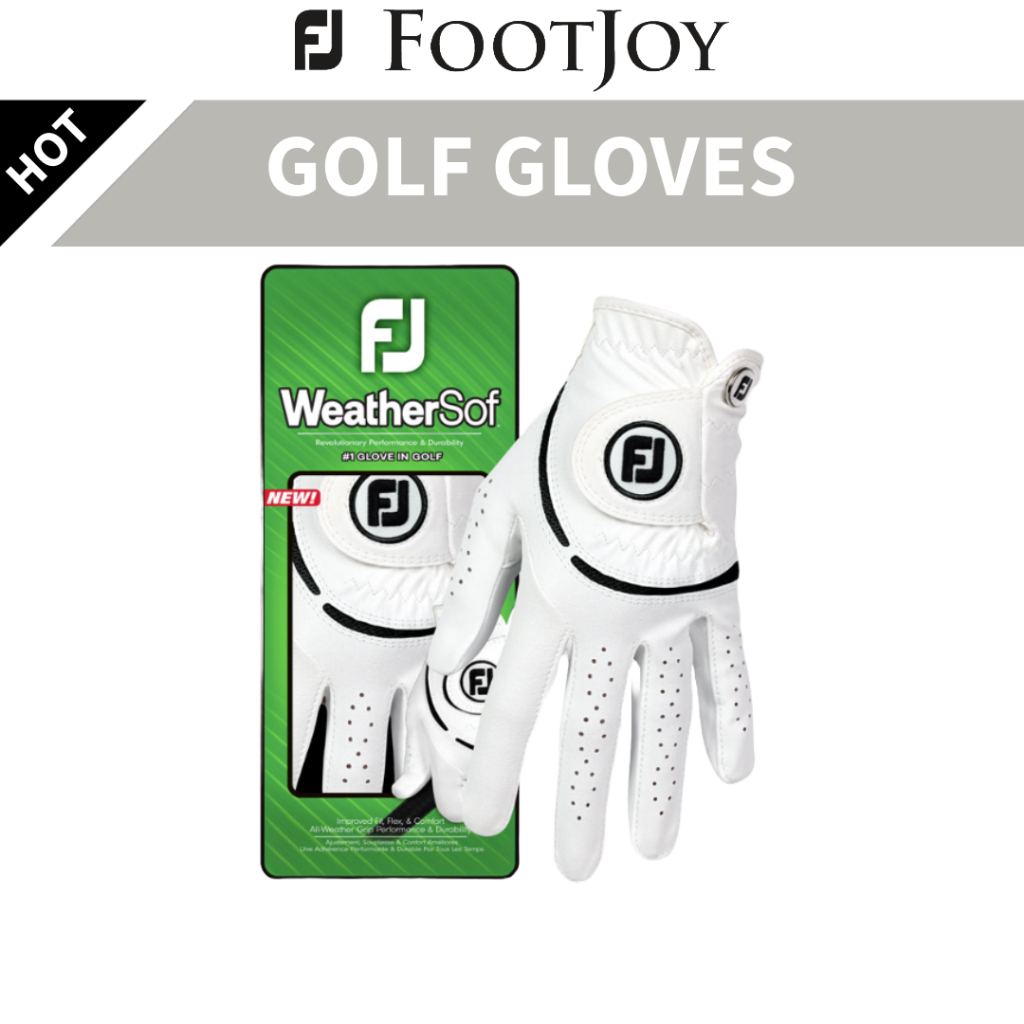 [FootJoy] Luva De Golfe Feminina WeatherSof (Edição Snap Marker)