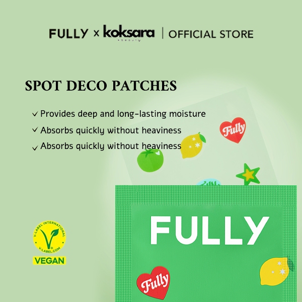 FULLY OFFICIAL Spot Deco Patches 1 Sheet | 12 Patches