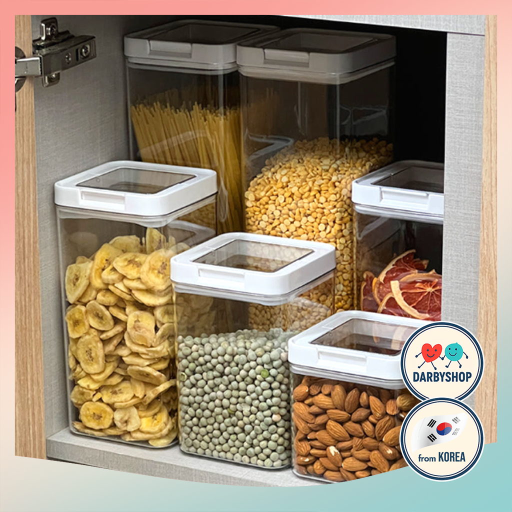 Organizador De Geladeira Estilo Coreano | Recipiente Hermético Para Armazenamento De Alimentos Caixa De Despensa De Cozi