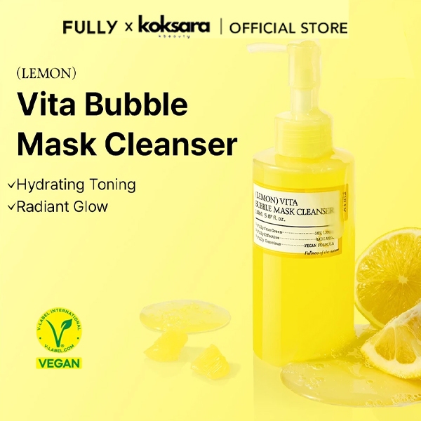 [OFFICIAL] FULLY Lemon Vita Bubble Mask Cleanser 150ml