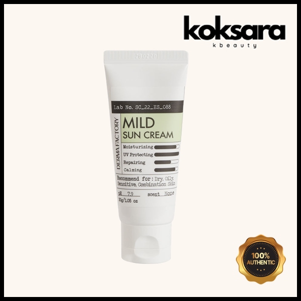 Derma Factory Mineral Sunscreen Mild Sunscreen 30g