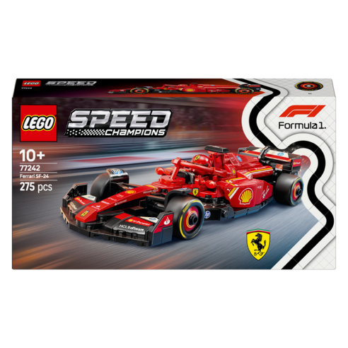 LEGO Speed Champions Ferrari F1 2024 Conjunto De Construção De Carro De Corrida Kit De Modelo De Brinquedo 1 Caixa Para