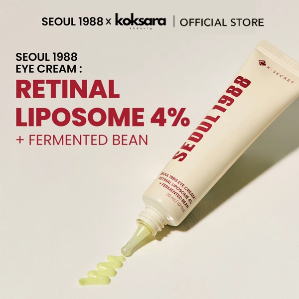 SEOUL 1988 Retinal Liposome 4% + Fermented Soybean Eye Cream 30ml