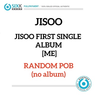 (Somente Cartão De Fotos Aleatório) BLACKPINK JISOO-1o Álbum Único [ME] em Oferta na Shopee