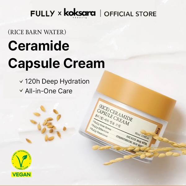 FULLY OFFICIAL Rice Ceramide Capsule Cream 90ml