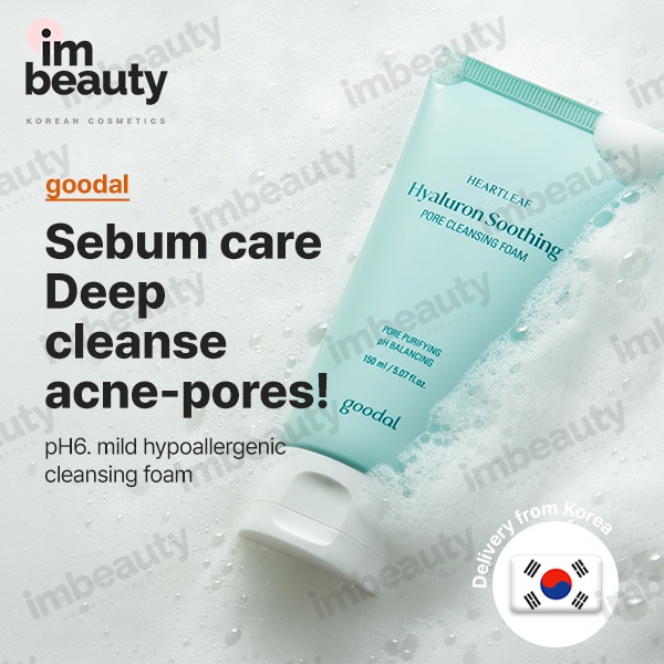 [goodal] Espuma De Limpeza Calmante De Poros Hyaluron 150ml