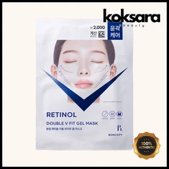 Boncept Retinol Double V Fit Gel Mask 22g 1ea