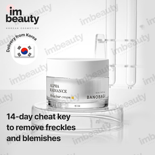 [BANOBAGI] Creme Melaclear Alpha Radiance 50ml-Limpeza De Manchas/Brilho Luminoso