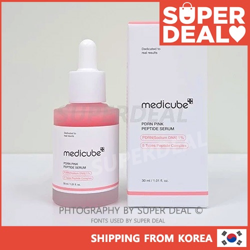 [Enviado da Coreia] Medicube PDRN Pink Peptide Serum 30ml