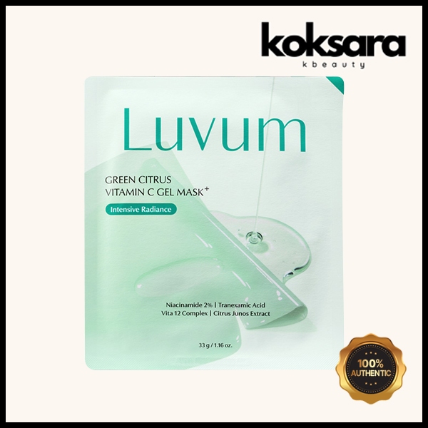 Luvum Green Citrus Vitamin C Gel Mask 1ea