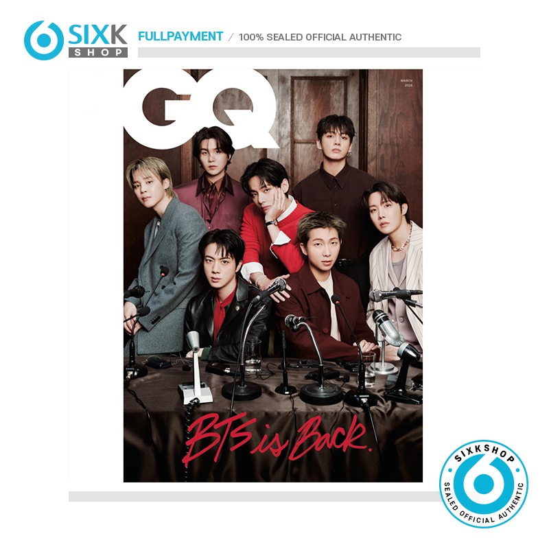 GQ BTS Cover [ MARCH 2026 ] - Includes Portuguese Translations em Oferta na Shopee