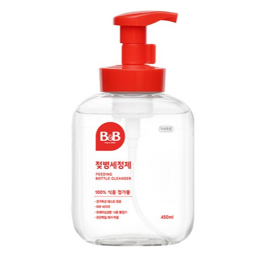 [B &] Espuma De Limpeza De Mamadeira Tipo 450ml-Sabonete De Prato De Bebê Seguro De Grau Aditivo Alimentar 100 % Enviado