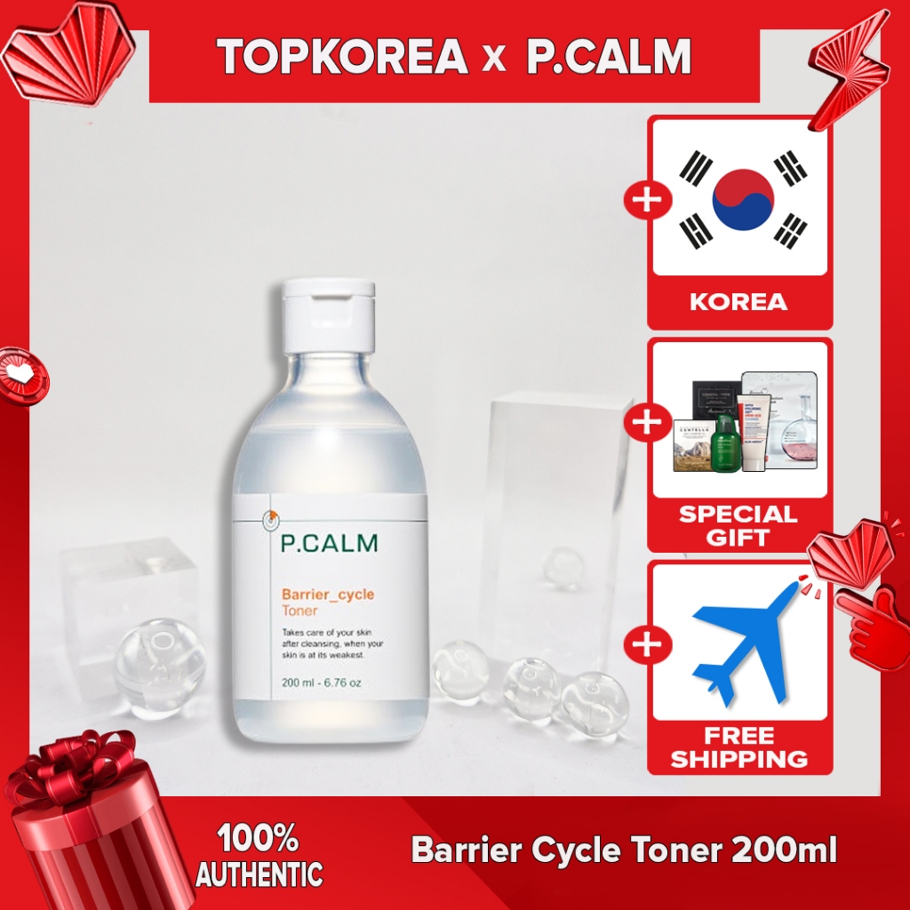 Toner Para Ciclo De Barreira P.CALM 200ml TOPKOREA Envio Da Coreia