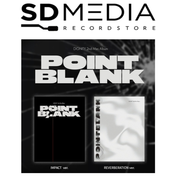 DIGNITY 2nd mini Album - ﻿POINT BLANK