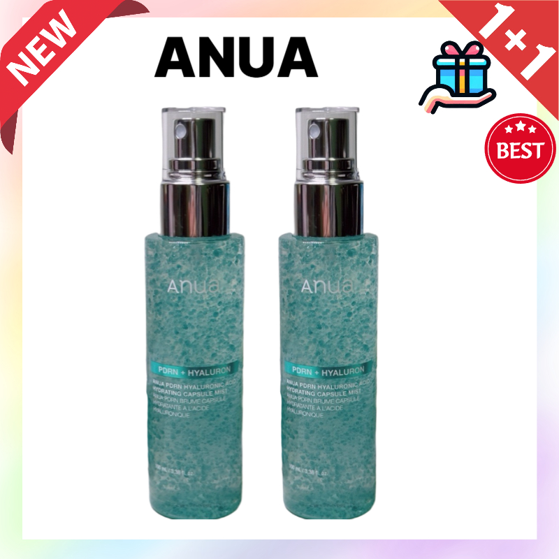 [ANUA Novo 1 + 1] Spray De Névoa Hidratante PDRN HA 100ml x2 | K-Beleza Umidade Profunda Brilho Fresco Grande Capacidade