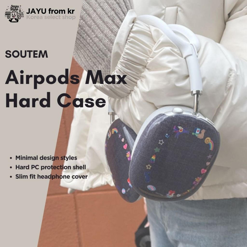 Capa De Fone De Ouvido Compatível Com Protetora Rígida AirPods Max [SOUTEM]-Twin