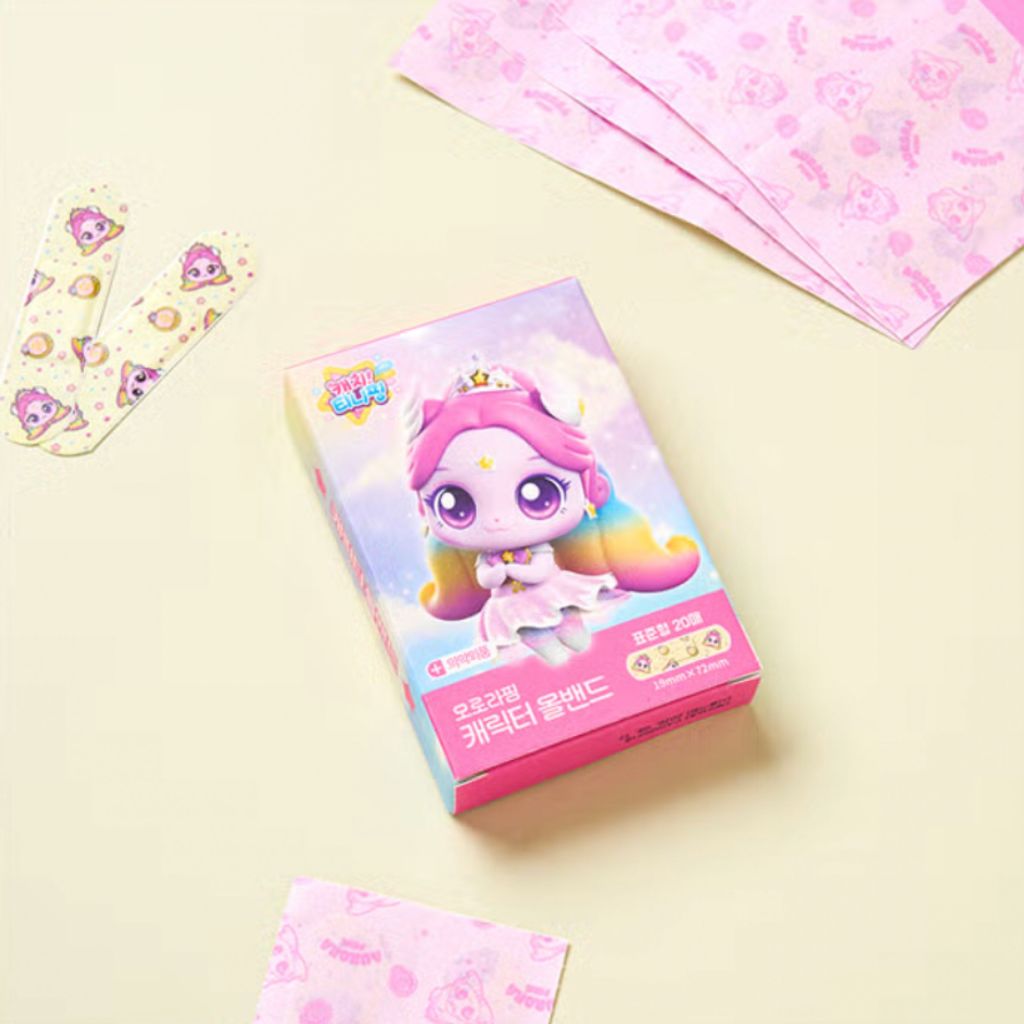 Band-Aid Infantil 20 Unidades Por Caixa | Hello Kitty , Baby Shark , Pokémon , Pororo , Teenieping , Heartsping , Dianap — imagem 2 de 2