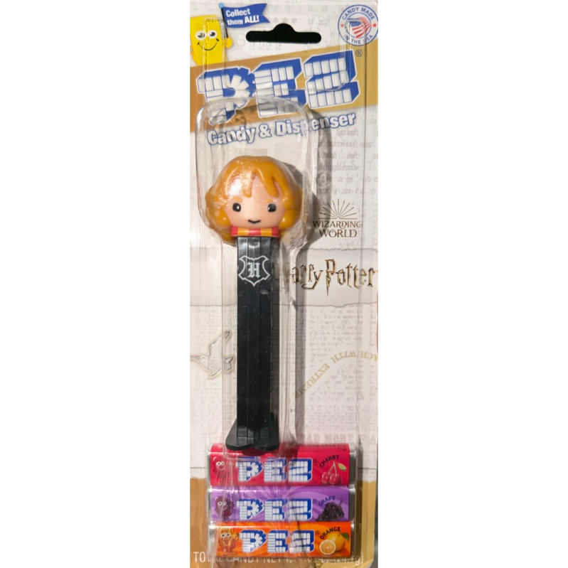 Bala PEZ dispenser Harry Potter Wizarding World + Balas