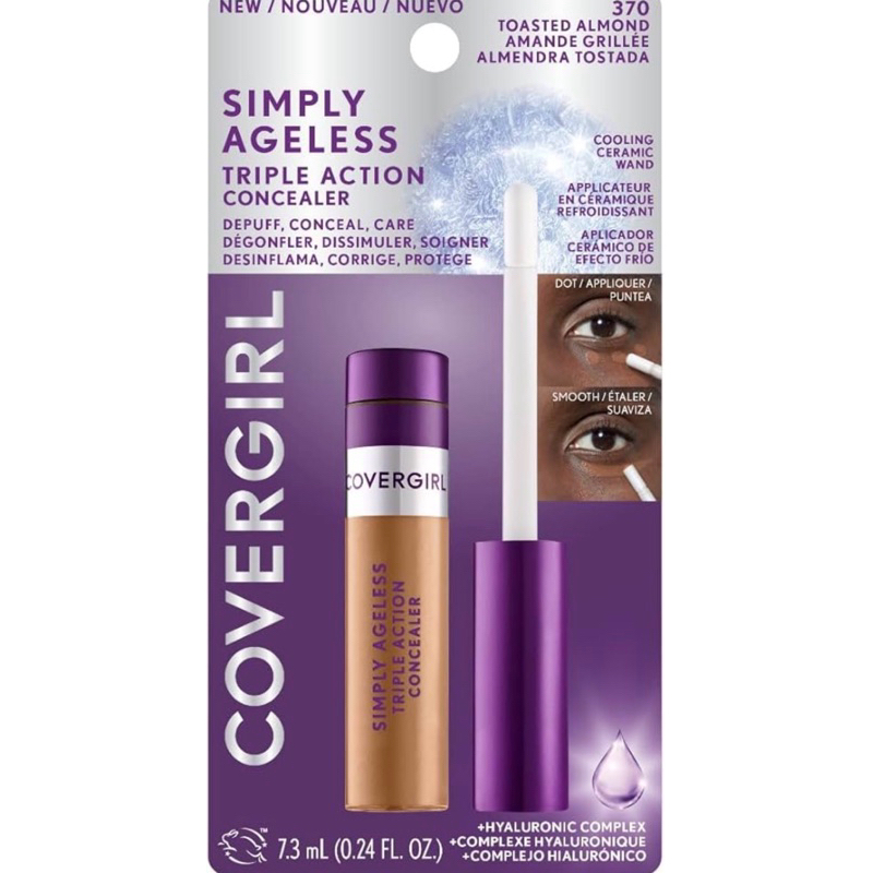 Corretivo Líquido CoverGirl Simply Ageless Toasted Almond