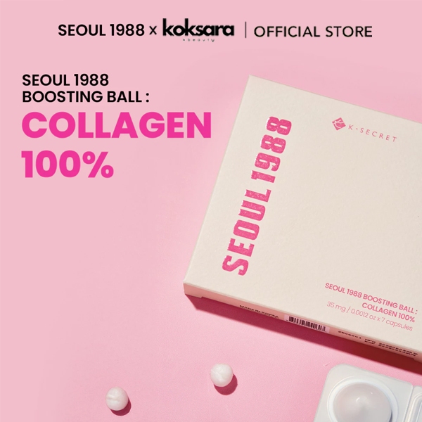 [OFFICIAL] SEOUL 1988 boosting ball : collagen 100% 7 capsules