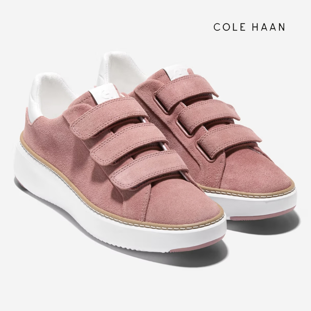 [Cole Haan] GRANDPRØ Topspin Tênis Feminino Com Alça Tripla Rouge Largura C