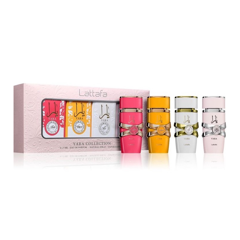 Kit Perfumes Yara Collection Edp 4 Mini Perfumes 5ml Lataffa Moi Candy Yara Tois