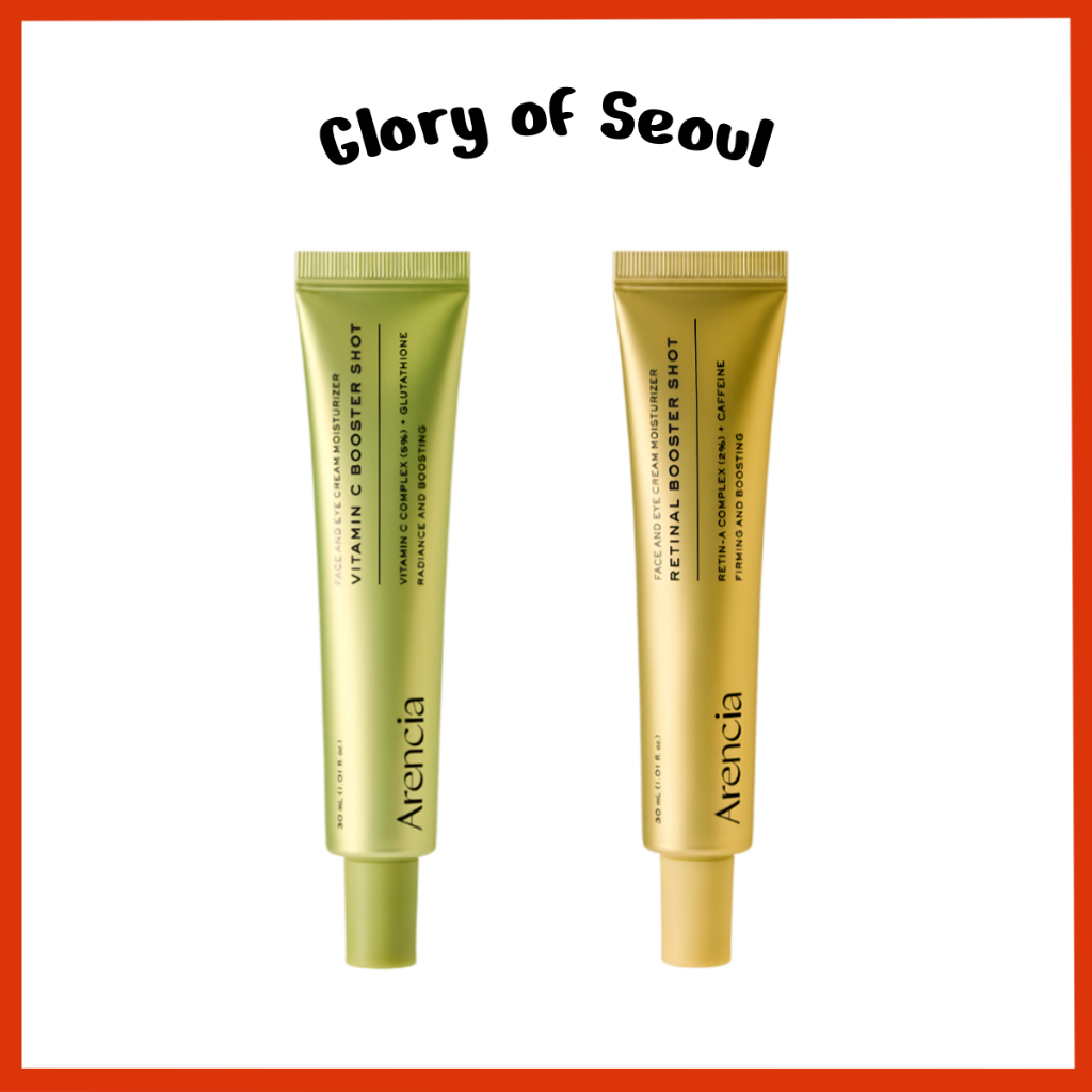 ARENCIA Vitamin C Booster Shot 30ml , Retinal Booster Shot 30ml