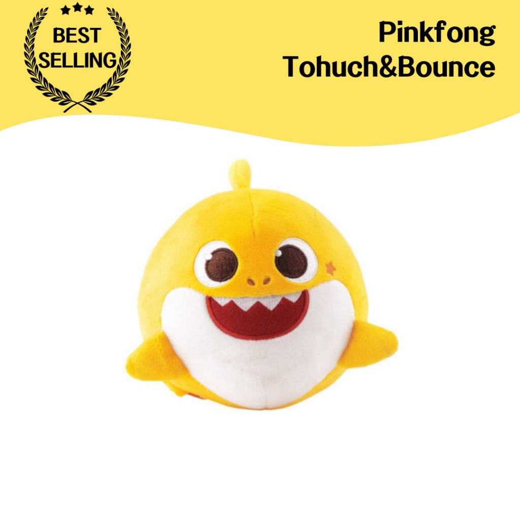 Pinkfong Baby Shark Dancing Boneca Fofa Brinquedos De Personagens , Estabilidade Do Sono , Brincadeira Criativa , Educativos Para A Primeira Infância , Ritmo E Desenvolvimento Linguístico , Materiais De Segurança