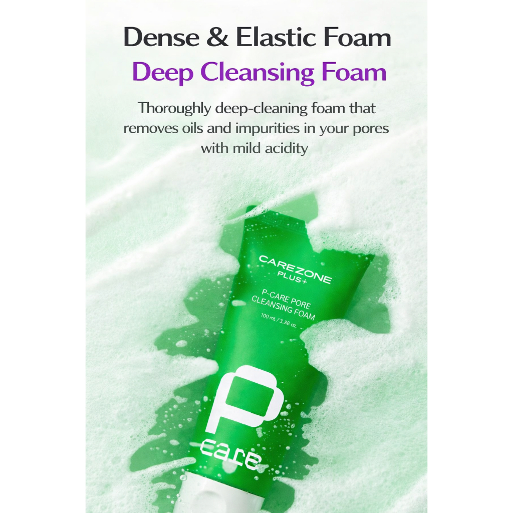 beauty Skincare-Carezone Plus P-Care Espuma De Limpeza De Poros 100ml Profunda K -