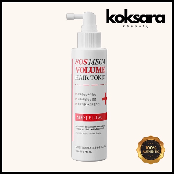 Mojelim SOS Mega Volume Hair Tonic 150ml em Oferta na Shopee